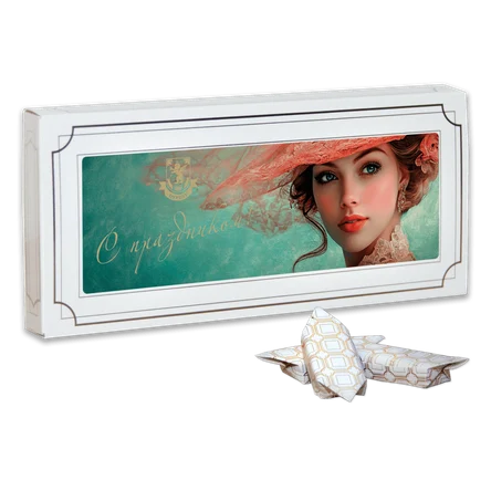 Ассорти шоколадных конфет Весенний бал. вес 95гр.