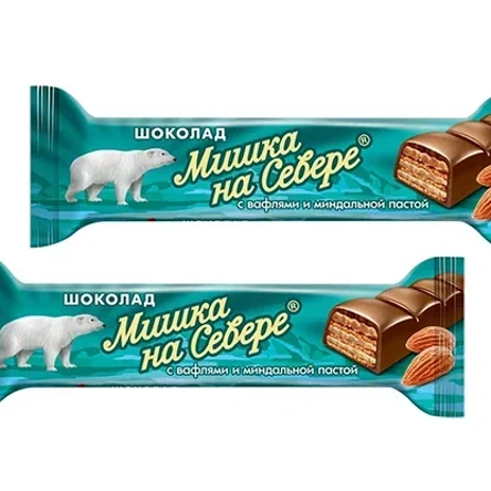 Батончик "Мишка на севере"  1 уп(14 шт.)