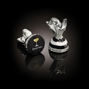 Конфеты-коктейли."Белая леди" / "White Lady" cocktail Вес: 280 гр.