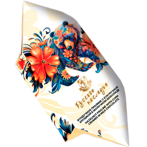 Фундучное пралине с кукурузной крошкой в молочном шоколаде