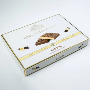 ВАФЕЛЬНЫЙ ШОКОЛАДНЫЙ ТОРТ "ВАНИЛЬ"