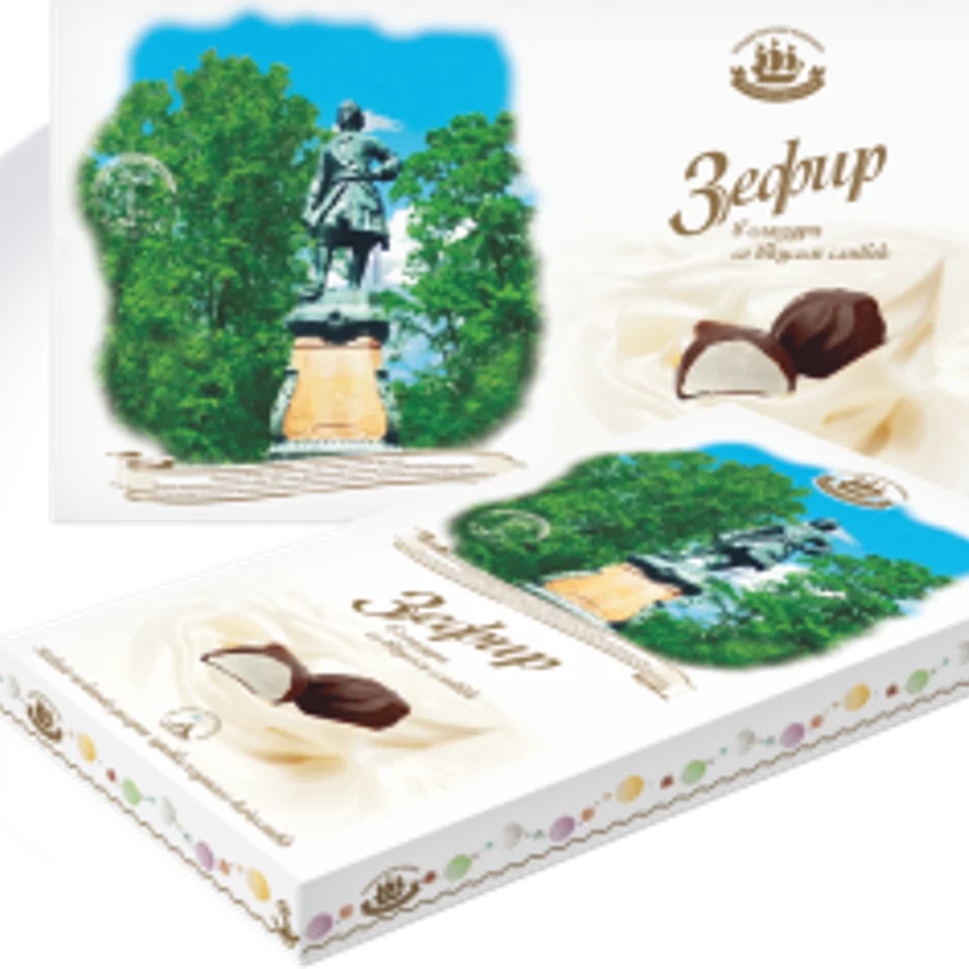 Зефир глазированый  *Пётр Первый* 180гр