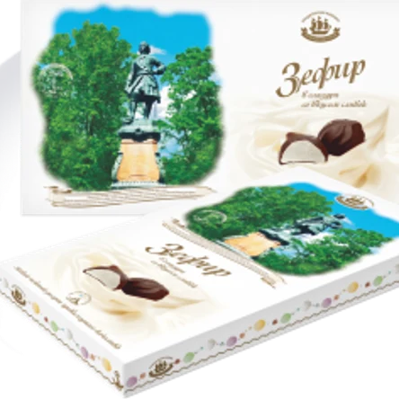 Зефир глазированый  *Пётр Первый* 180гр