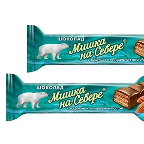 Батончик "Мишка на севере"  1 уп(14 шт.)