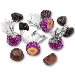 Трюфель с черносливом в коньяке