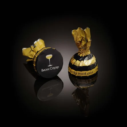 Конфеты-коктейли.  "Виски сауэр" / "Whiskey Sour" cocktail Вес: 280 гр.