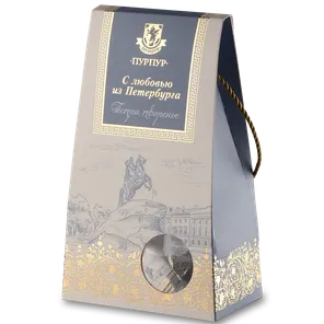 Петра Творенье - марципановая помадка в тёмном шоколаде