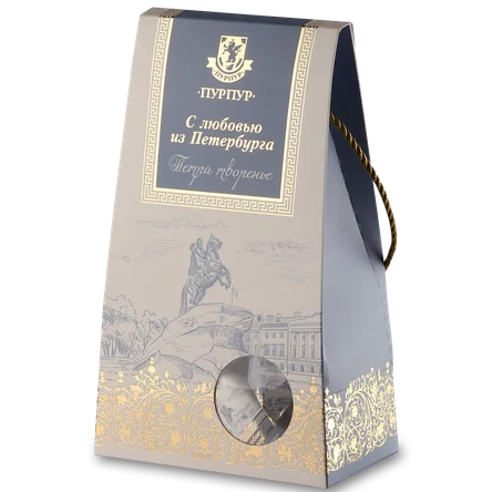 Петра Творенье - марципановая помадка в тёмном шоколаде