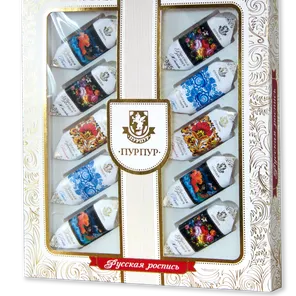 Набор шоколадных конфет "Русская роспись" вес 130гр.