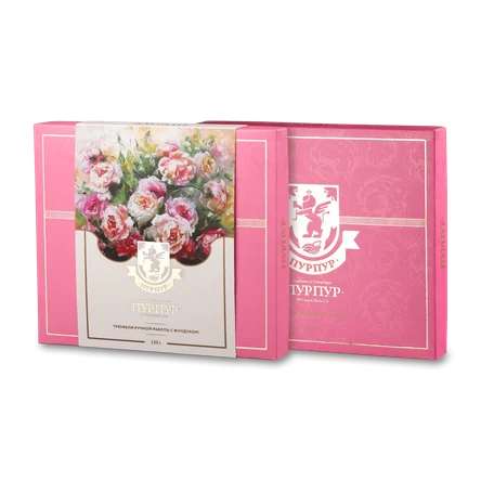 Трюфели ручной работы с фундуком. вес 130гр