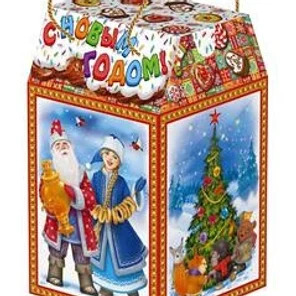 Подарок Новогодняя башня 1000гр