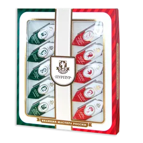 Набор шоколадных конфет "Великие мастера России" вес 130гр.
