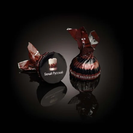 Конфеты-коктейли. "Белый русский" / "White Russian" cocktail Вес: 280 гр.