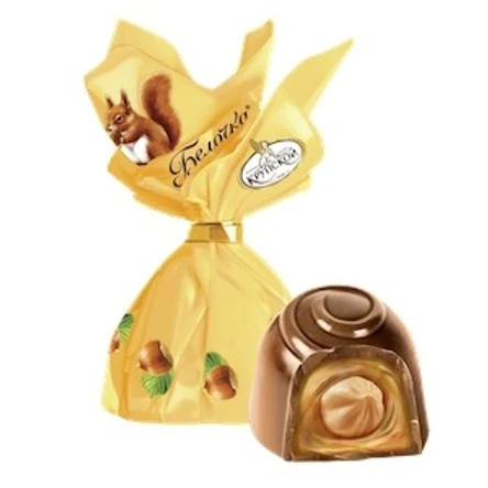 Белочка с цельным фундуком вес 1кг