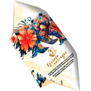 Фундучное пралине с кукурузной крошкой в молочном шоколаде